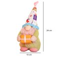 thumbnail image 4 of Muñecas Enanas De Peluche Adorno Muñecas enanas Casa Cama Decoración Felpa Rudolph Muñecas para niños (Bigote) Hugtrwg libre de BPA, 4 of 9