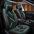 thumbnail image 4 of Asiento de coche universal de medio paquete con almohadilla fresca de verano, transpirable, cojín de asiento de verano con cuentas de madera, único asiento principal para conducir en las cuatro estaci, 4 of 5