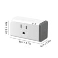 thumbnail image 3 of 2pcsSmart HomeWi-FiOutlet funciona con Alexa Google Home e IFTTT No se requiere concentrador, 3 of 7