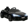 thumbnail image 1 of Aosom 12V 3.1 MPH Kids Ride on Car w/ Remote Control, Suspension, Black, 1 of 10