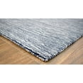 thumbnail image 6 of 5x8 Solid Gray Rug | Handmade Wool  &amp; Viscose Area Rug | TRD1007158, 6 of 9