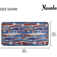 thumbnail image 6 of GZHJMY 4th of July Anti Fatigue Kitchen Floor Mat, Vintage Stripe Star Non Slip Absorbent Comfort Standing Mat Kitchen Runner Rug for Hallway Entryway Bathroom Living Room Bedroom 39 x 20 Inches, 6 of 6