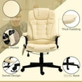 thumbnail image 3 of 6-Point Vibration Massage with Remote / Reclining Office Chair for Relaxing Breaks, 3 of 7