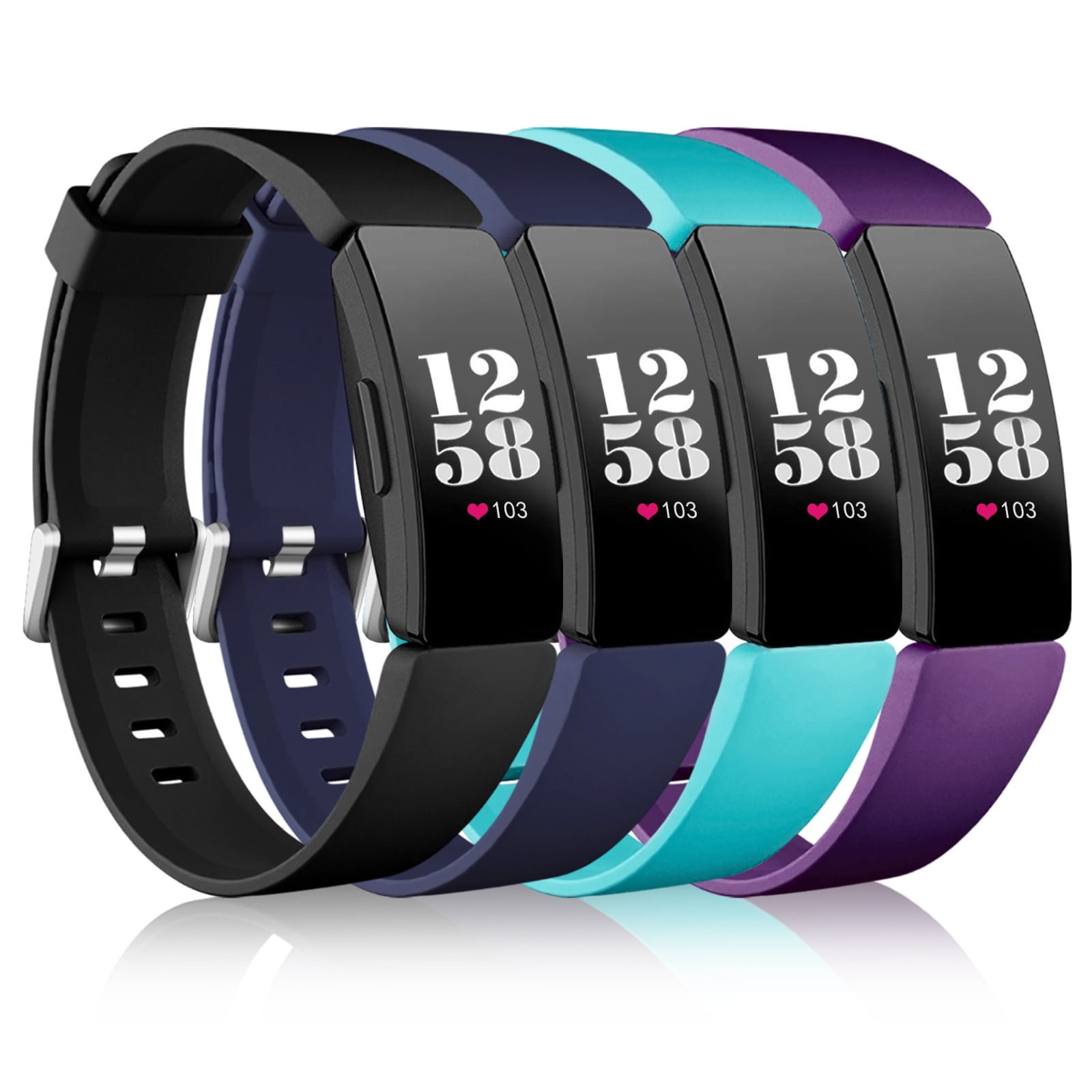 Reloj Fitbit Inspire Hr Lila Pulsera De Actividad Fitbit Inspire