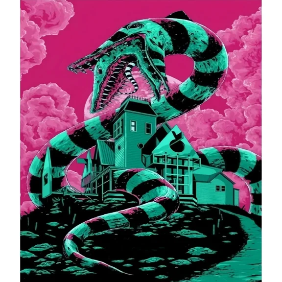 Full Round Drills Horror Characters Diamond Painting Kit DIY Cross Stitch Rhinestone Mosaic Home Decoration Gift