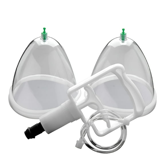 XIRQI Breast Pump for Women, Breast 2 Cups System Breast Enlargement Breastfeeding Pump Adsorption Cupping