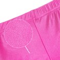 thumbnail image 4 of Kids Girl Elastic Waist Shiny Metallic Ballet Dance Shorts Bottoms for Sports Yoga Gymnastic Workout, 4 of 5