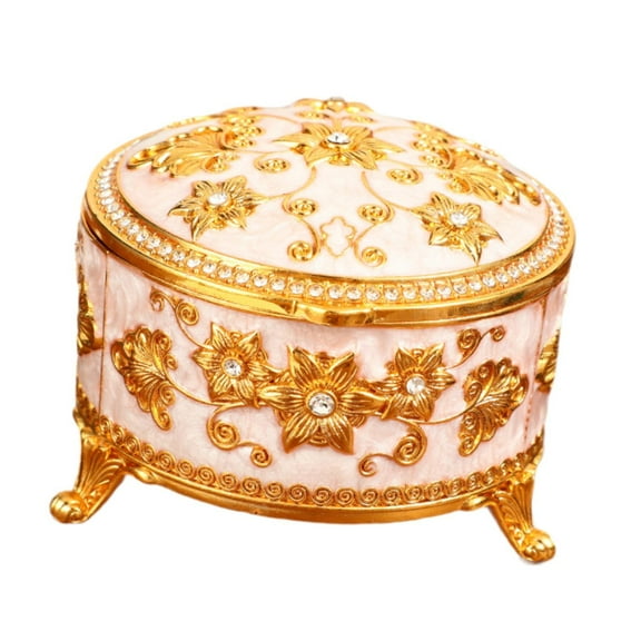 Milageto Jewelry Box Portable Large Capacity Multifunctional Organizer for Bangle Her