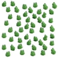 thumbnail image 1 of 100 Pcs Mini Frog Garden Decor Green Frog Figurines Miniature Home Decor Tiny Plastic Frogs Fairy G, 1 of 5