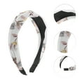 thumbnail image 3 of Unique Bargains 1 Pc Fashion Magnolia Flower Pattern Headbands for Women White, 3 of 6