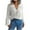 White 01, variant on Womens Sweaters Clearance Sale,Sweater for Women Casual Solid Long Sleeve Loose Round Neck Knit Sweater Pullover Button Fall Winter Blouse Tops White M