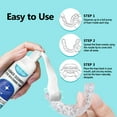 thumbnail image 2 of MySmile Aligner Retainer Cleaner Foam for Invisalign, Mouth Guards, Night Guards, Veneers, Whitens Teeth, Fights Bad Breath, Travel-Friendly, Fresh Mint, 50ml/1.69fl oz, 2 of 10