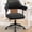 Black, variant on ATHOPE Home Office Chair, Executive Small Leather Office Chair, Desk Chair Comfy with Arms, Height Adjustable Swivel Computer Chair with Lumbar Support, Black