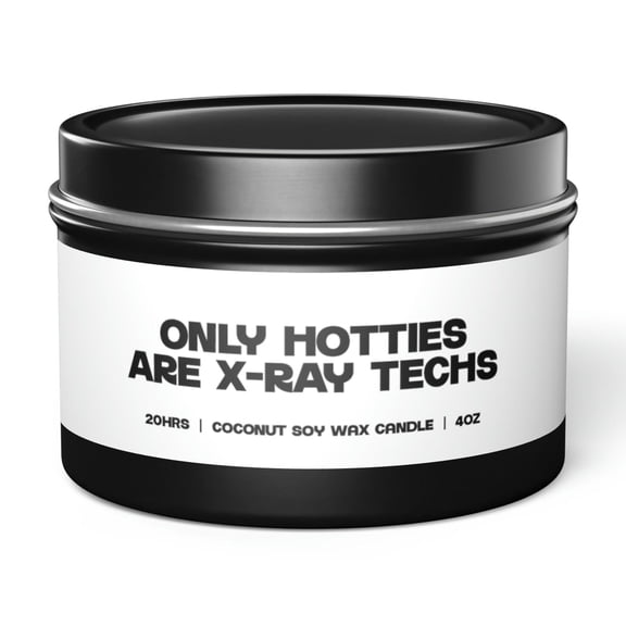 X-ray Tech Radiologic Technologist Tin Candle Gift Decor Vanilla Coffee