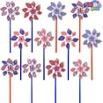 thumbnail image 2 of JOYIN 84 Pcs Fourth Of July Party Favor of 12 Pinwheels,12 Necklaces,12 Shutter Shades Glasses and 48 Temporary Tattoos,for Independence Day,Memorial Day Decoration Party Favor Decoration, 2 of 8
