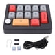 thumbnail image 2 of Numpadm Mecánico, RGB Retroiluminado Con Teclado Numérico Con Cable USB Con Control De Perillas, 12 Teclas De Macro Programables Almohadilla Mecánica Intercambiable Para El, 2 of 7