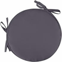 kjfeif 2pc Round Outdoor Bistro Chair Cushion Round Garden Chair Pads Seat Cushion with Ties Round Seat Cushion Dining Chair Bistro Cushion for Indoor/Outdoor Stool Patio Dining Room Home