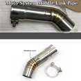 thumbnail image 3 of Motorcycle Exhaust System Mid Link Pipe Racing Modified For Yamaha FZ8 FZ8N FZ8S F Z8 S FZ8N YZF-FZ8 FZ800 For Fazer, 3 of 11