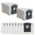 thumbnail image 2 of Dust Bags for MOVA P10 Pro Ultra Robotic Vacuum Cleaner Replacement Accessories 4 Pack 5-Layer Filtration Large Capacity Non-Woven Fabric White, 2 of 6