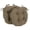 Java, variant on 16-inch Solid Micro Suede Round Tufted Chair Cushions (Set of 2) - Java