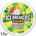 thumbnail image 2 of (4 pack) Ice Breakers Sours Assorted Fruit Flavored Sugar Free Mints, Puck 1.5 oz, 2 of 11