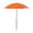 Orange, variant on VMWMSSR Mini Plant Sun Shade Umbrella, Long Metal Wooden Pole Flower Pot Parasol, Waterproof UV Protection Plant Cover For Outdoor Potted Flowerss Patio Garden Planter Box(Red-10.63 Inch)