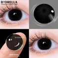 thumbnail image 3 of Lentes de contacto de colores para Halloween, lentes de Anime, Cosplay, multicolores, uso anual, blanco y negro, D'ORELLA 2 piezas, 3 of 4