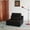 Black, variant on Pawverly Oversized Modular Sectional Sofa, Luxury Boucle Upholstered Floor Couch Set, Convertible Foam-Filled Compressed Sofa with Free Combination for Living Room