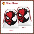 thumbnail image 3 of Spider-Man Drawstring Bag For Kids Adults Gifts Drawstring Backpacks Set Great For Travel Gym Drawstring Gift Bag For Candy Wedding Party Valentine Christmas, 3 of 8