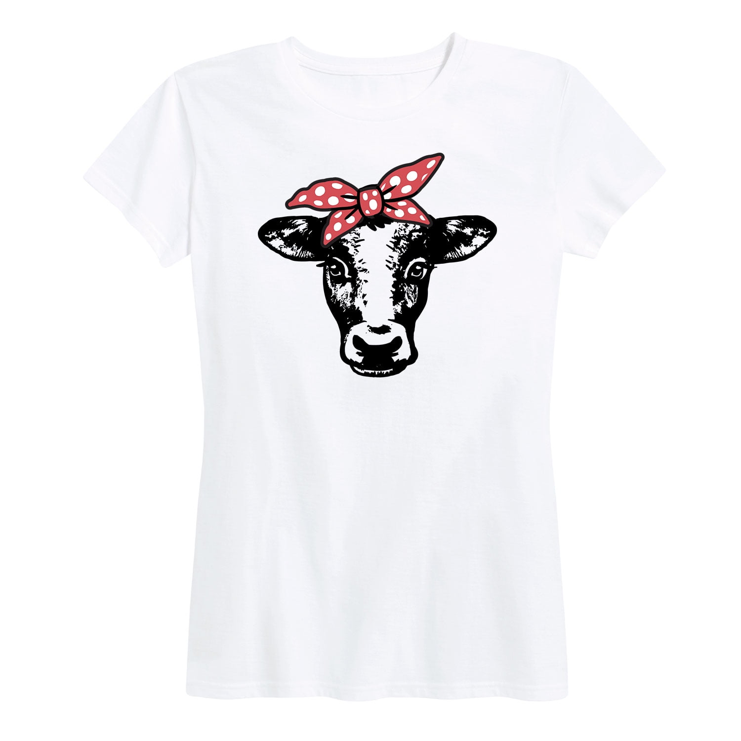 cow shirt with bandana
