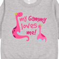 thumbnail image 3 of Inktastic My Gammy Loves Me Girl Dinosaur Toddler Sweatshirt, 3 of 4