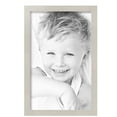 thumbnail image 2 of ArtToFrames 12" x 19" Slanted Lip White Picture Frame, 12x19 inch White Wood Poster Frame (WOM-4825),  Pack, 2 of 7