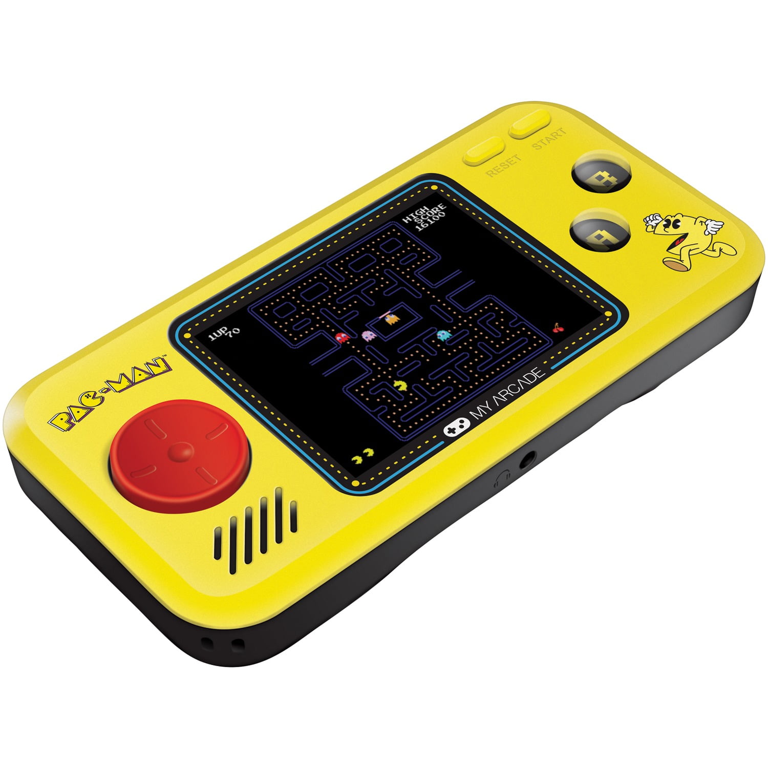 My Arcade Official PAC-MAN Pocket Player Handheld Retro Video Game Collectible 