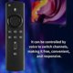 thumbnail image 4 of L5B83H Replacement Voice Remote Control (2nd GEN) with Power and Volume Control for 2nd Gen Fire TV Cube and Fire TV, 4 of 5
