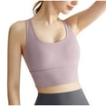 thumbnail image 3 of SCSAlgin Womens Seamless Sports Bra Wireless Compression Bras Super Comfort Yoga Bralette Breathable Crop Tank Tops, 3 of 6