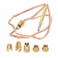thumbnail image 2 of Gas Thermocouple Kit Copper Material Works With Solenoid Valve Temperature Sensing For Induction Cooker, 2 of 8