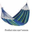 thumbnail image 5 of Outdoor And Indoor Use Hammock, Fast To Set Up Canvas Double Hammock With Matching Color Bag For Patio Garden Adventures (Wrinkle-resistant Canvas), 5 of 5