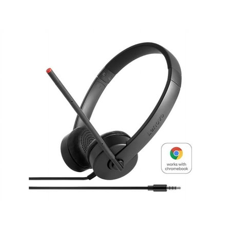 UPC: 0889955751690 | Lnovo Stereo Analog Headst Headst On-ear Wired For Thinkcentre M70q Gen 2  Thinkpad X1 Carbon Gen 10  Thinkstation P360  V15