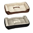 thumbnail image 3 of kurtrusly Grand Chaud Molleton Doux Chien Chenil Chat Chiot Lit Tapis Coussin de Maison, 3 of 7
