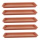 thumbnail image 5 of Paquete de 5 Platillos para Plantas, Bandejas para Macetas, Bandeja para Plantas Resistente, Platillos para Plantas Versátiles Y , Bandejas D Rojo, 5 of 8