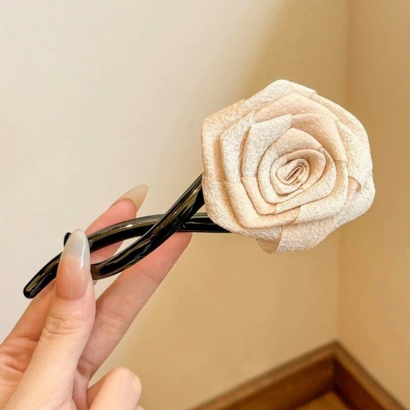 EKE Women’s Hair Clip Vintage Retro Back-Wear Elegant Hair Accessory with Fashion Texture