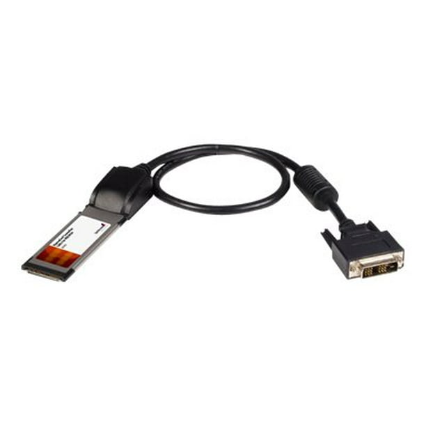 StarTech.com ExpressCard Connection Cable for PEX2PCI4 PEX2PCI4 - Câble de Données - DVI-D (M) to ExpressCard/34 (M) - 4.7 in - pour P/N: PEX2PCIE4L