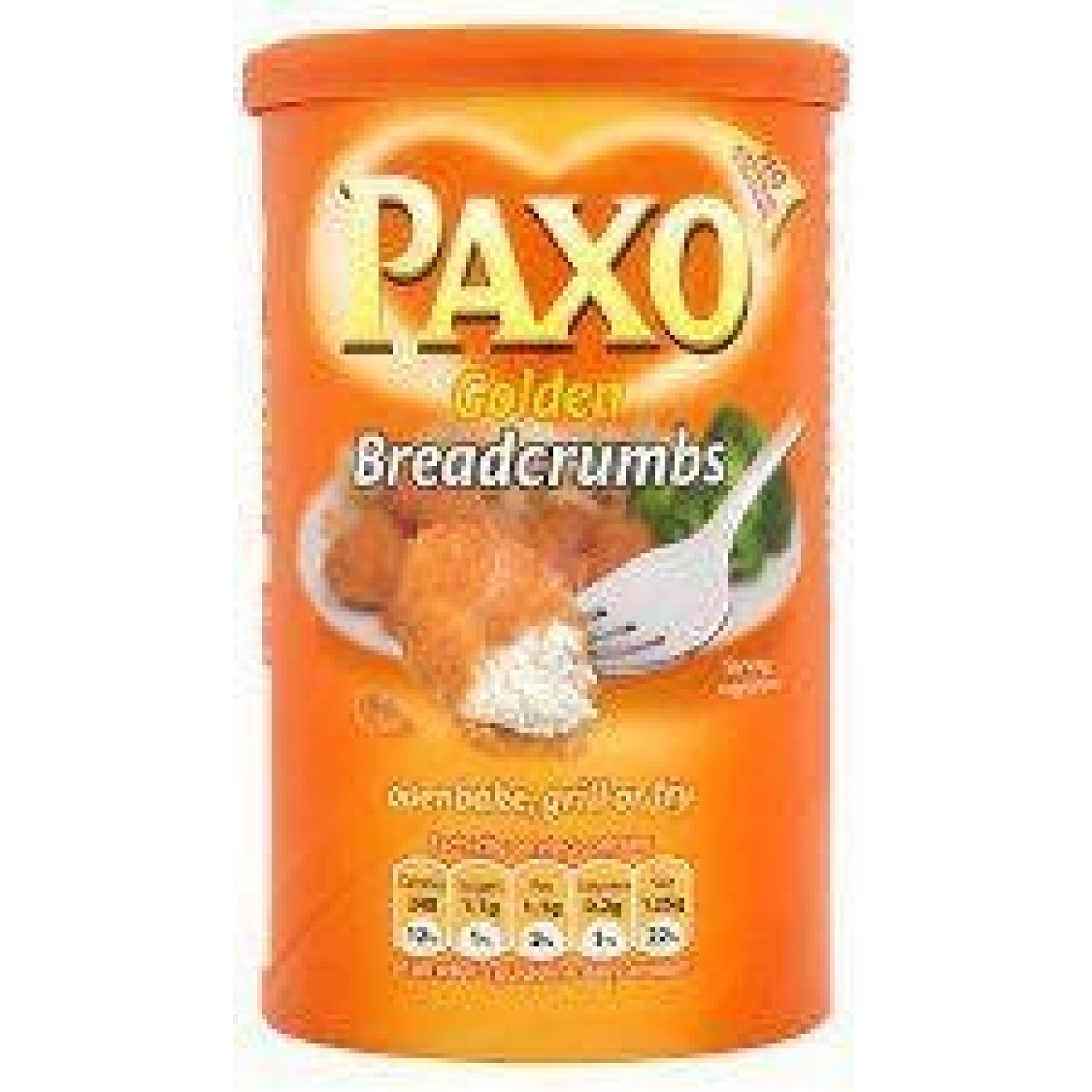 Paxo Golden Breadcrumbs 227G, To oven bake, grill or fry