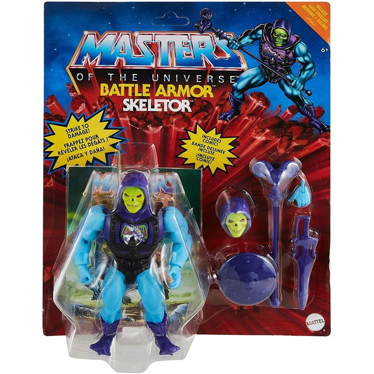 Masters of the Universe Origins Battle Armor Skeletor with