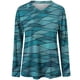 thumbnail image 4 of Blusa Gegular de manga larga con cuello en V informal para mujer Pompotops  gfhjh5483, 4 of 4