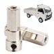 thumbnail image 4 of Eje de rueda trasera de metal accesorio de par de eje de rueda trasera Eje de rueda trasera RC para camión para accesorios RC para coche remoto para coche RC ANGGREK Otros, 4 of 8