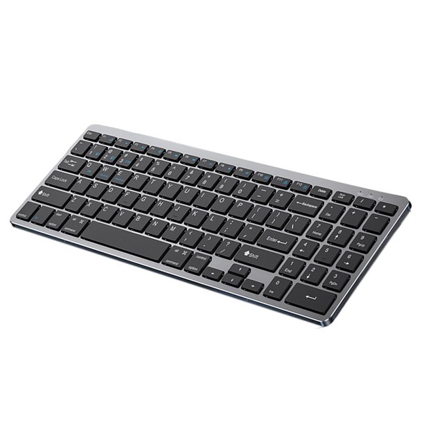 Ratón ergonómico 2.4G con teclado Bluetooth Kb-1 para computadora portátil 94Key Teclado gris Sunnimix Ratón del teclado del ordenador portátil