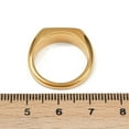 thumbnail image 5 of 304 Stainless Steel Plain Band Finger Rings with Number 11:11 Golden 6mm Size 8 1/2(18.5mm), 5 of 5