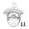

Smrinog Mini Zinc Alloy Wall Mounted Corkscrew Home Beer Bottle Opener (Silver D)