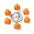 thumbnail image 7 of Opaque Acrylic Beads Twist Orange 14.5x14x14mm Hole: 1.6mm about 390pcs/500g, 7 of 7
